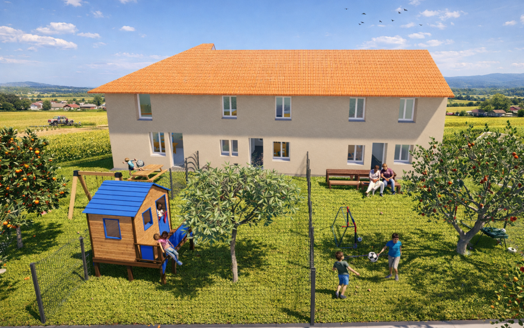 3 duplex à vendre à Faramans (01)